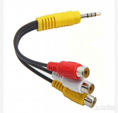 Адаптер-переходник Jack 3.5 /3RCA