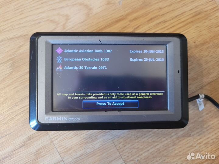 Авиационный навигатор garmin aera 500 atlantic