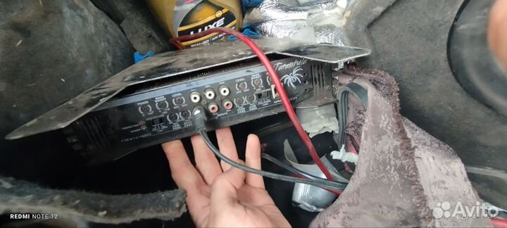 Сабвуфер sony xplod 1350w+усилитель