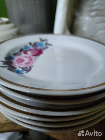 Фарфоровая посуда б/у