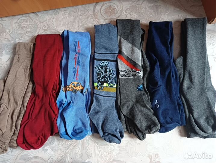 Колготки детские для мальчиков 116-128