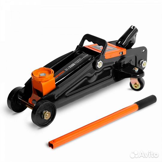 Домкрат гидравлический подкатный daewoo DFJ2500 2т