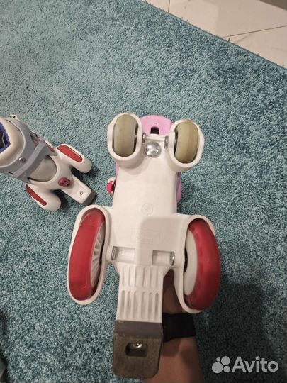 Роликовые коньки детские раздвижные 25-28