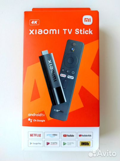 Xiaomi Mi TV Stick 4K (MDZ-27-AA) + приложения
