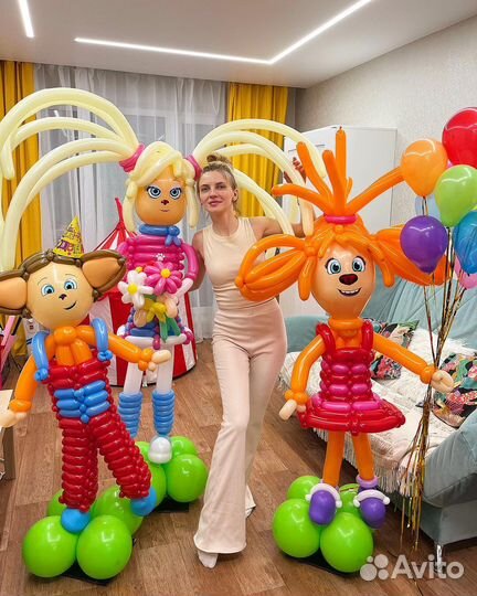 Оформление воздушными шарами