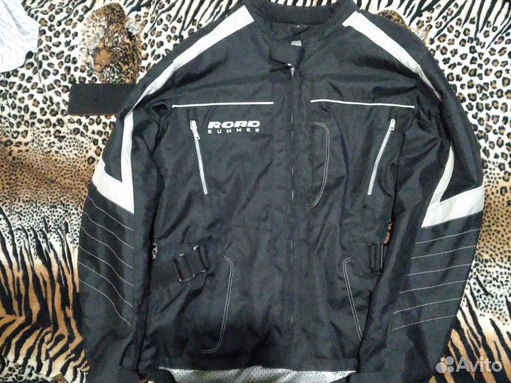 Мотокуртка мужская текстильная