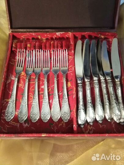 Набор мельхиор СССР