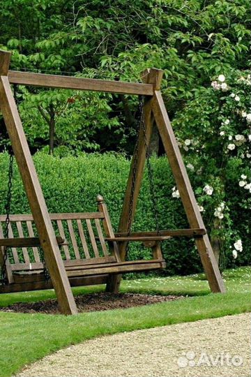 Садовая мебель из массива сосны