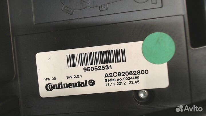 Панель управления магнитолой Opel Mokka, 2013