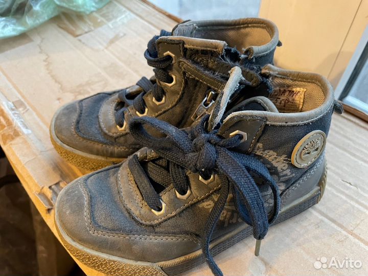 Детские кеды на три года тимбирленд бу