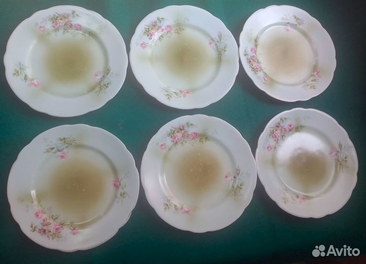 Антикварные тарелки Гарднер 19 век