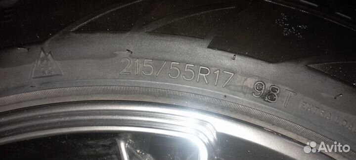 Зимние колеса с дисками r17 215 55