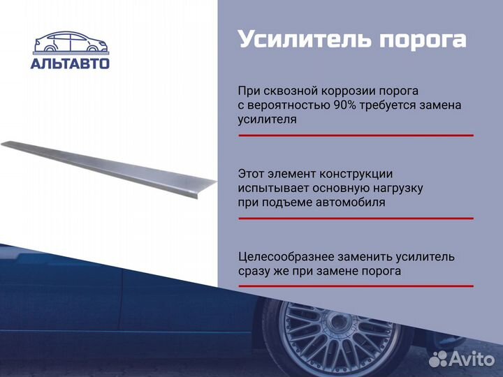 Кузовной порог Audi 100 C3