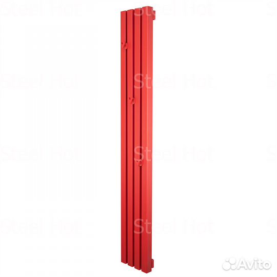 Вертикальный дизайнерский радиатор Steel-Hot от за