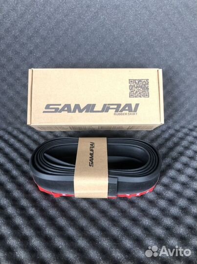 Губа на бампер Samurai, самурай ризиновая