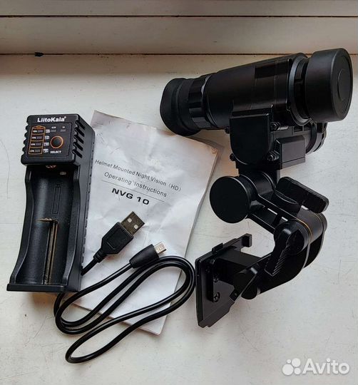 Прибор ночного видения на шлем Nvg 10