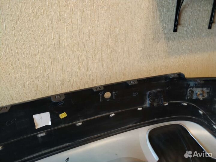 Накладка заднего бампера нижняя бмв Х 1 2011год