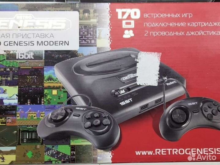 Игровая консоль sega Retro Genesis Modern 300 игр