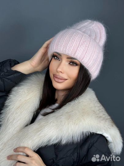 Шапка женская ангора