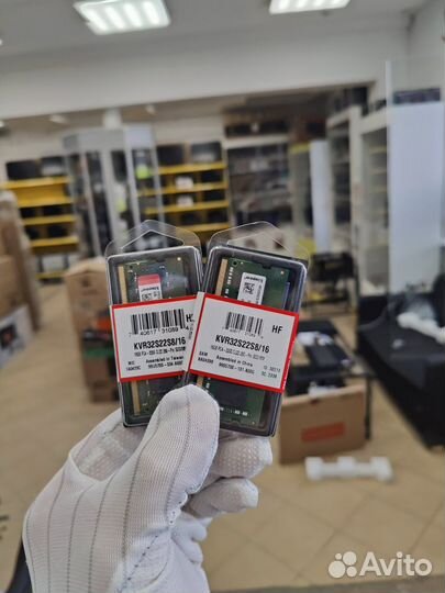 Оперативная память Kingston SO-dimm DDR4 16Gb 3200