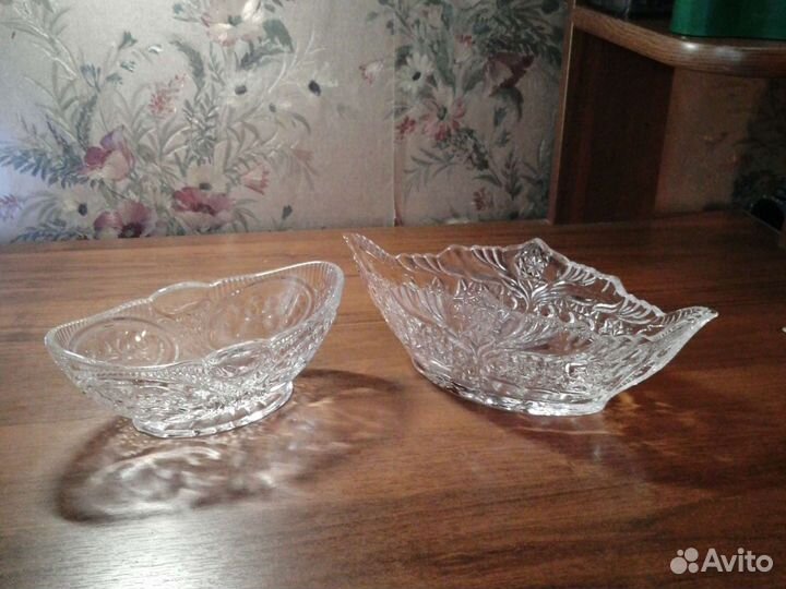 Хрустальные конфетницы