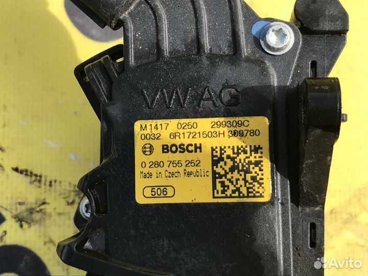 Электронная педаль Skoda Rapid