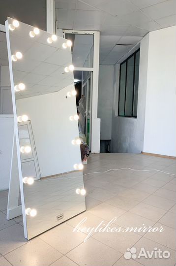 Зеркало ростовое гримёрное/ Зеркало напольное