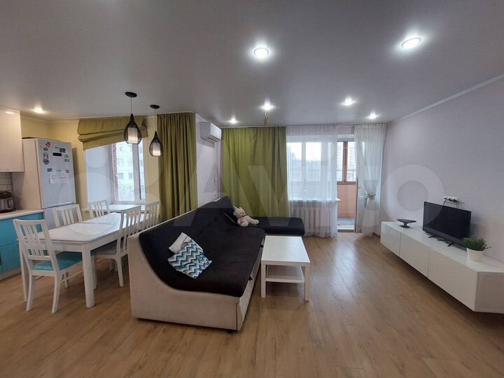 3-к. квартира, 80 м², 6/9 эт.