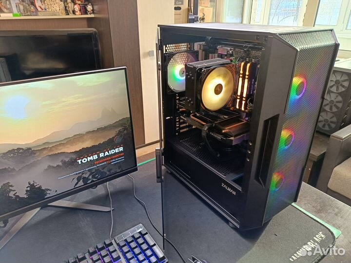 Игровой топ комп RTX 3070 Ti+ Ryzen 5 5600
