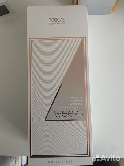Электрическая зубная щетка soocas X3U белый