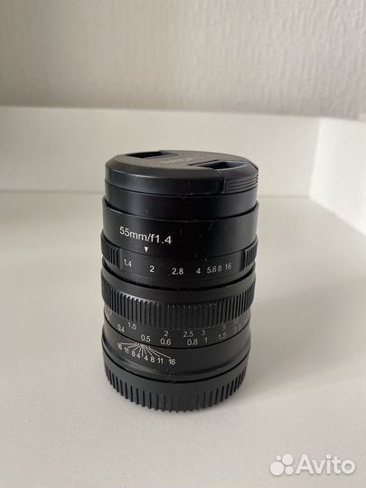 Объектив 7artisans XF 55mm 1.4 Fuji