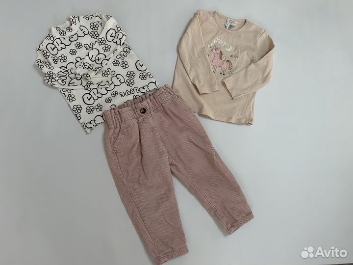 Вещи пакетом на девочку 92 98 для садика