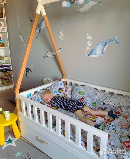 Кровать вигвам