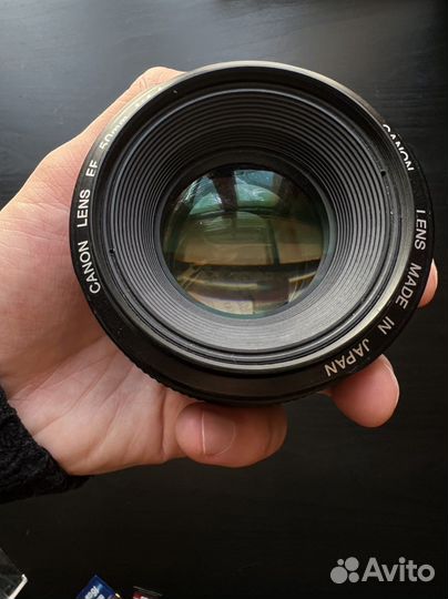 Портретный Объектив canon 50mm f1.4