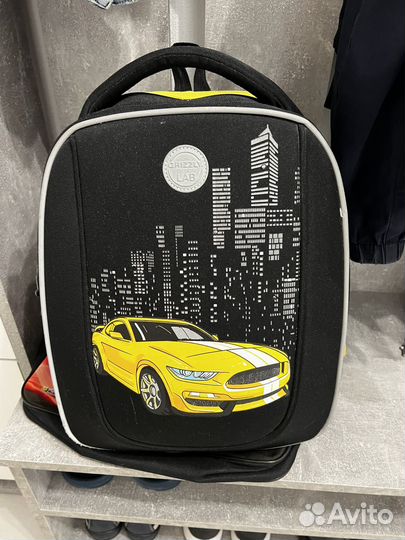 Рюкзак школьный для мальчика grizzly