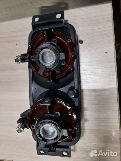 Фара противотуманная левая scania 4я серия