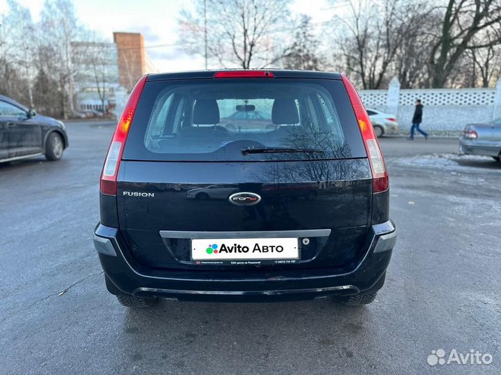 Ford Fusion 1.6 AT, 2006, 202 000 км