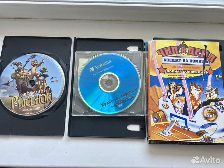 Мультики dvd 6-шт