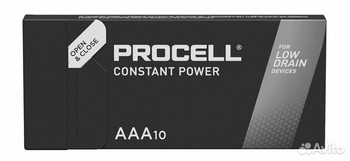 Батарейки (10 шт) Duracell LR03 AAA Procell