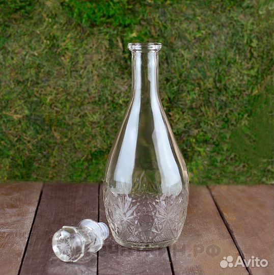 Стеклянный графин 500мл Графский