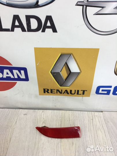 Катафот заднего бампера renault sandero 2 Прав