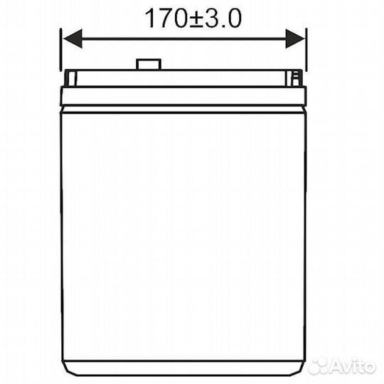 Аккумулятор тяговый WBR MBG 12100 100Ah