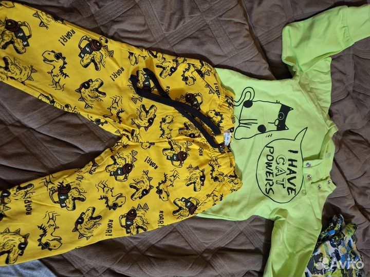 Детские вещи пакетом на мальчика 86 92