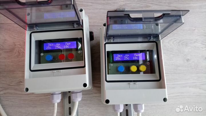 Мобильный светофор для дорожных работ аренда