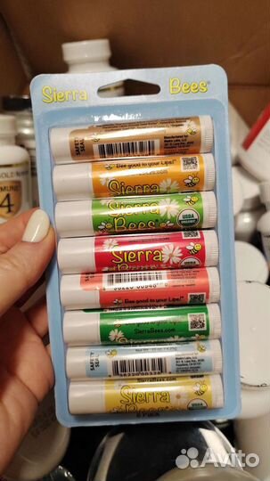 Бальзамы для губ sierra bees