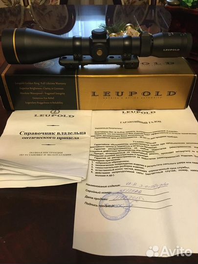 Оптический прицел leupold