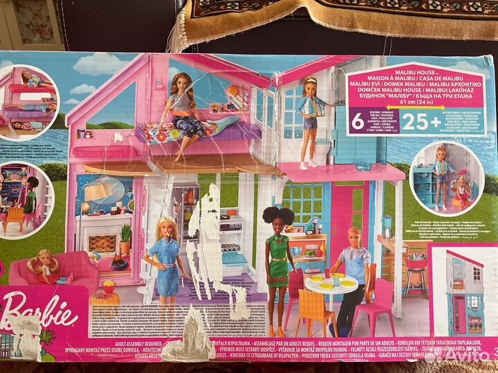 Домик для кукол барби