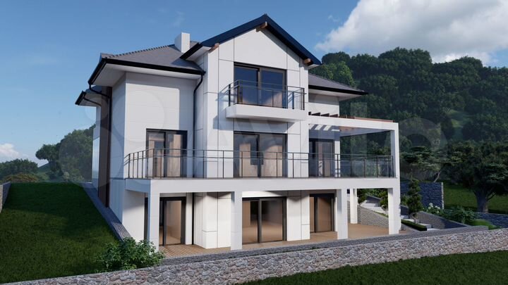 Коттедж 219 м² на участке 5,1 сот.