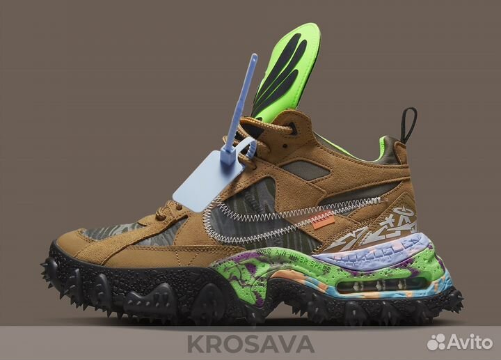 Кроссовки Nike Off-White x Air Terra Forma Wheat