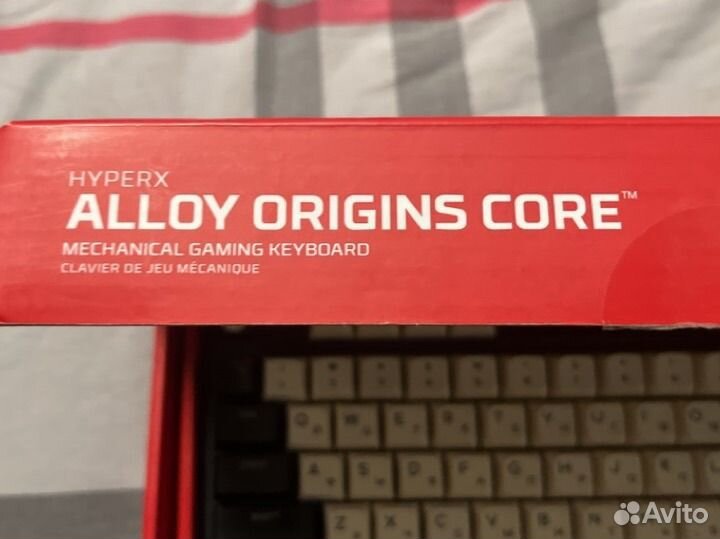 Клавиатура hyperx alloy origins core